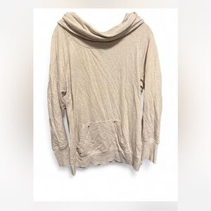 Gloria Vanderbilt Sports Cream stretch long sleeve top